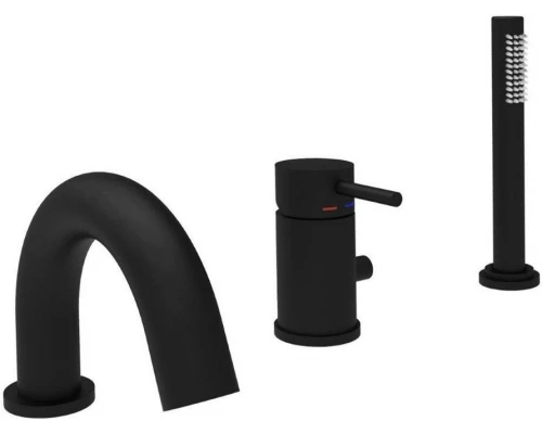 Смеситель Paffoni Light LIG047NO для ванны, черный