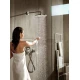 Смеситель Hansgrohe Ecostat S для душа с термостатом, черный матовый, 15758670