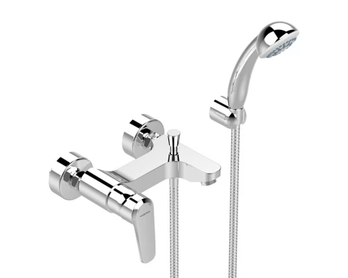 Смеситель Vidima БАЛАНС (Balance) BA267AA для ванны и душа, хром