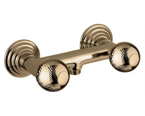 Смеситель Cezares Olimp DS-02-M цвет бронза, ручки круглые металл