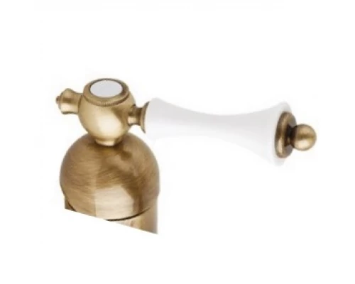 Смеситель Cezares Margot MARGOT-VM-02-Bi для ванны/душа, бронза/белый