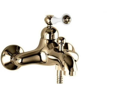 Смеситель Cezares Margot MARGOT-VM-02-Bi для ванны/душа, бронза/белый