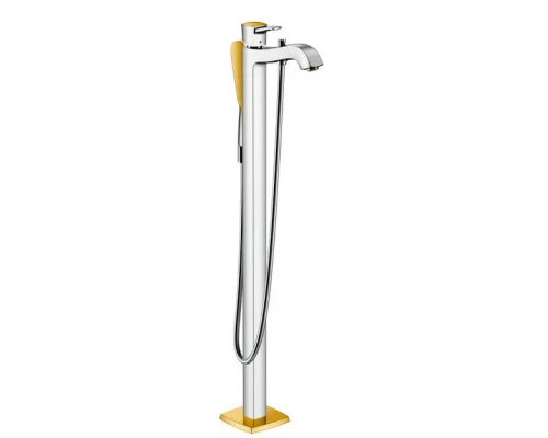 Смеситель Hansgrohe Metropol Classic 31445090 для ванны, хром/золото