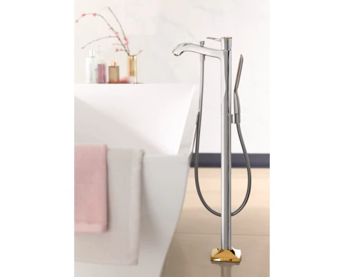Смеситель Hansgrohe Metropol Classic 31445090 для ванны, хром/золото