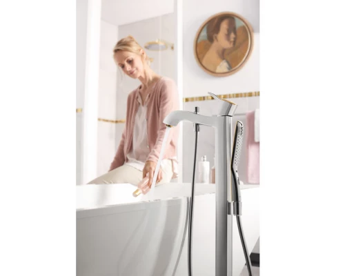 Смеситель Hansgrohe Metropol Classic 31445090 для ванны, хром/золото