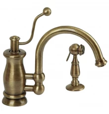 Смеситель Migliore Vivaldi 18212 для кухни, бронза, для кухни с выдвижной лейкой