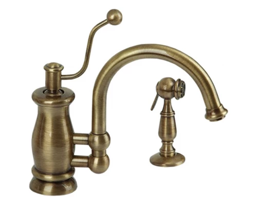 Смеситель Migliore Vivaldi 18212 для кухни, бронза, для кухни с выдвижной лейкой