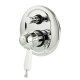 Смеситель термостатический Migliore Oxford 19142 скрытого монтажа, для ванны и душа - хром