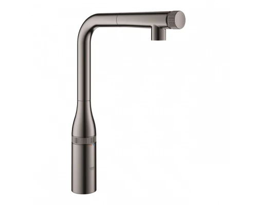 Смеситель Grohe Essence SmartControl 31615A00 для кухонной мойки, темный графит глянцевый