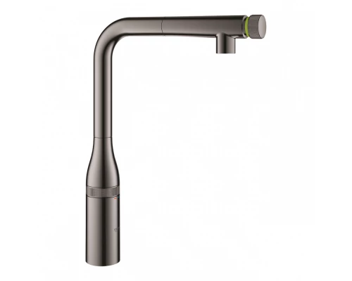 Смеситель Grohe Essence SmartControl 31615A00 для кухонной мойки, темный графит глянцевый