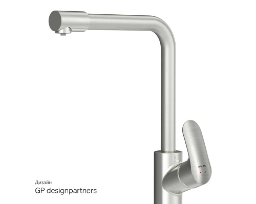 Смеситель для кухни Am.Pm Like с каналом для питьевой воды, сатин, F8005711