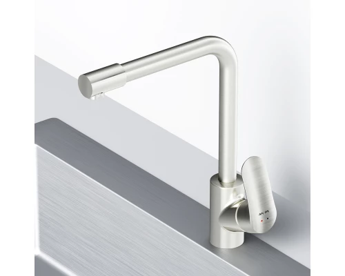 Смеситель для кухни Am.Pm Like с каналом для питьевой воды, сатин, F8005711