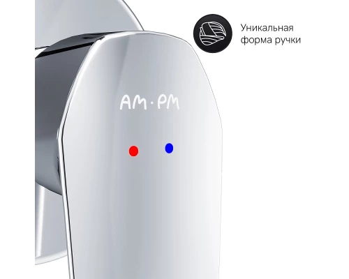 Смеситель Am.Pm Gem для раковины, хром, F90A72200