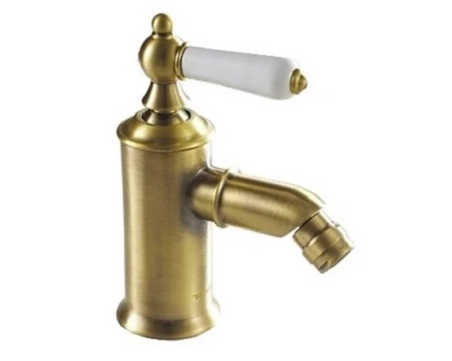 Смеситель Bravat Art River F375109U для биде, цвет бронза