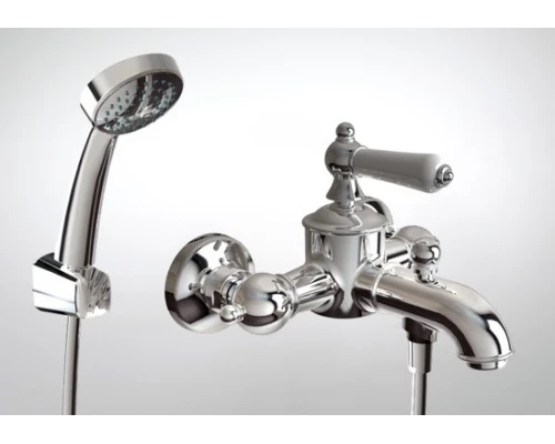 Смеситель Bravat Art River F675109C-B для ванны, цвет хром