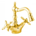 Смеситель Cezares Atlantis-Nostalgia BS2-03/24 цвет золото
