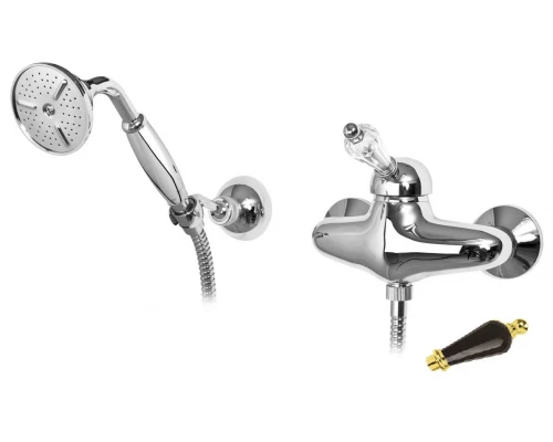 Смеситель Cezares Vintage VDM-03/24-Sw цвет золото 24 карат, ручки Swarovski