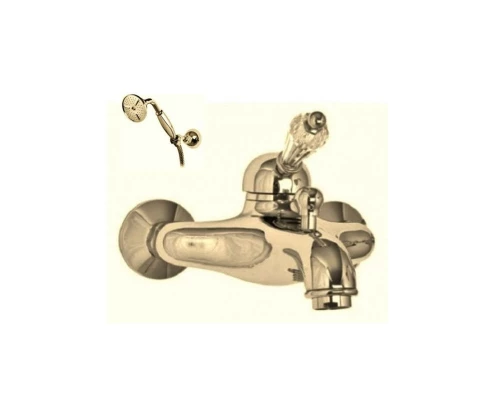 Смеситель Cezares Vintage VDM-03/24-Sw цвет золото 24 карат, ручки Swarovski