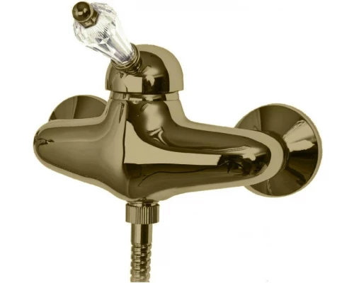 Смеситель Cezares VINTAGE-DM-02-Sw для душа, бронза, ручка Swarovski