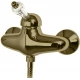 Смеситель Cezares VINTAGE-DM-02-Sw для душа, бронза, ручка Swarovski