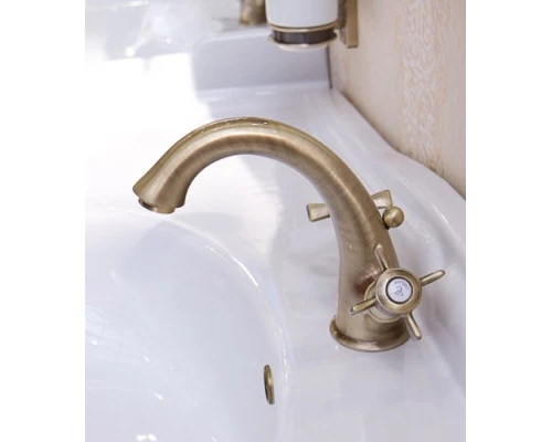 Смеситель Cezares LORD-LS1-02 для раковины, бронза