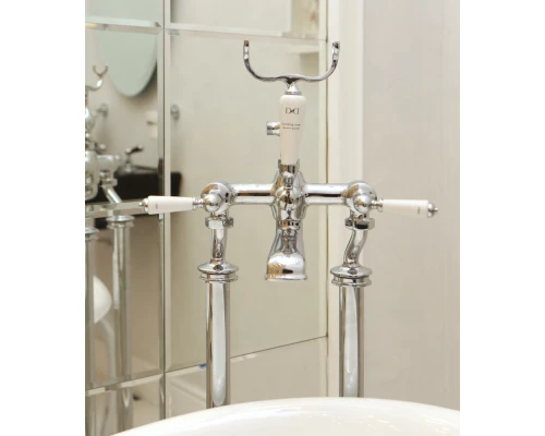 Смеситель Devon&Devon Dandy MARF40BCR для ванны/душа на борт ванны, хром