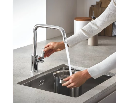 Смеситель Grohe Eurosmart  для кухни, цвет хром, 30567000