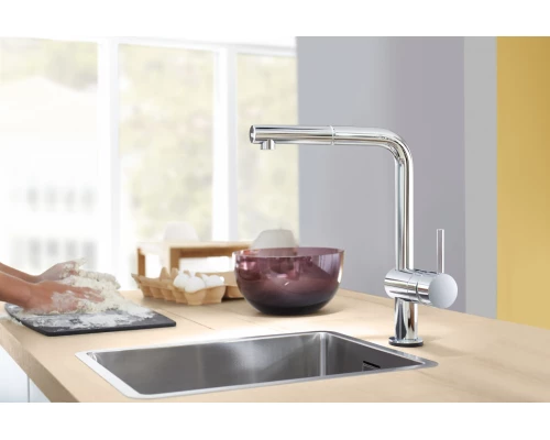 Смеситель Grohe Minta 31360000 кухонный для мойки, хром