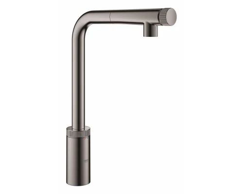 Смеситель Grohe Minta SmartControl 31613A00 для кухонной мойки, темный графит