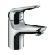 Смеситель для раковины Hansgrohe Novus 70, без донного клапана, хром, 71021000