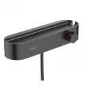 Смеситель Hansgrohe ShowerTablet Select 400 для душа, термостатический, черный матовый, 24360670