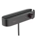 Смеситель Hansgrohe ShowerTablet Select 400 для душа, термостатический, черный матовый, 24360670