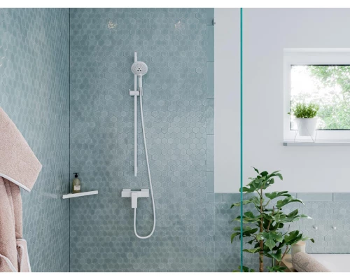 Смеситель Hansgrohe Metropol 32560700 для душа, белый матовый