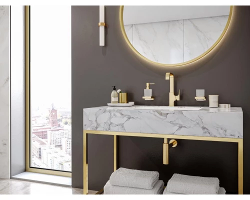 Смеситель Hansgrohe Metropol 32511990 для раковины, золото