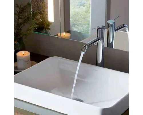 Смеситель Jacob Delafon Grands Boulevards для раковины, с донным клапаном, хром, E77959-4AND-CP