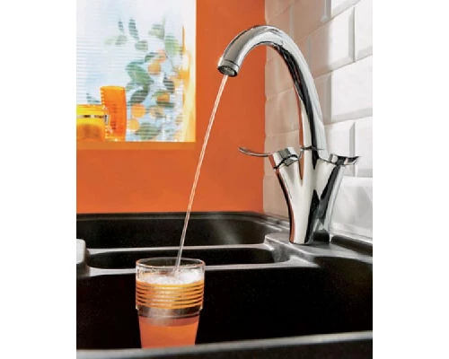 Смеситель Jacob Delafon Carafe E18865-VS для кухни, цвет нержавеющая сталь