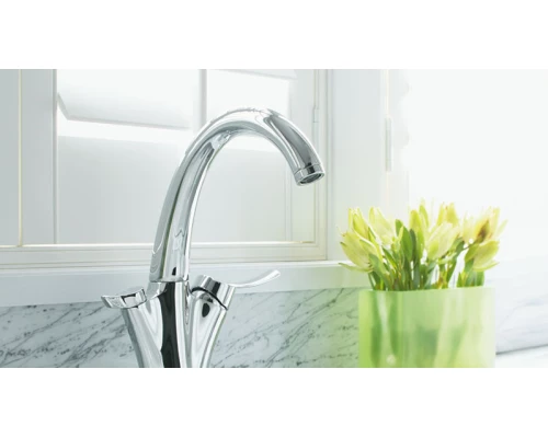 Смеситель Jacob Delafon Carafe E18865-VS для кухни, цвет нержавеющая сталь