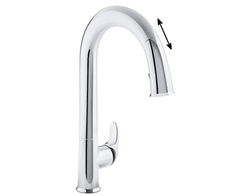 Смеситель Jacob Delafon SENSATE E72218-B7-CP для кухни, сенсорный, хром