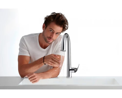 Смеситель Jacob Delafon SENSATE E72218-B7-CP для кухни, сенсорный, хром