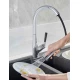 Смеситель Jacob Delafon Malleco E562-CP для кухонной мойки, с выдвижным изливом, хром