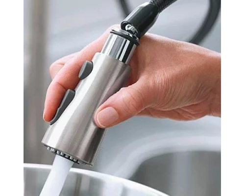 Смеситель Jacob Delafon Malleco E562-CP для кухонной мойки, с выдвижным изливом, хром