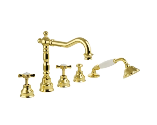 Смеситель Migliore Princeton 19376 для ванны/душа - золото