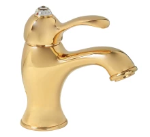 Смеситель Migliore Lem Swarovski, 18893 для раковины - золото