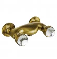 Смеситель Migliore Axo Swarovski 18479 для душа - бронза