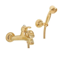 Смеситель Migliore Lem Swarovski 18890 для ванны/душа, золото