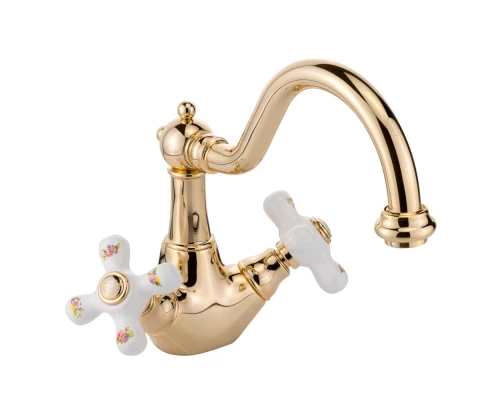 Смеситель Migliore Provance 19482 для раковины, золото