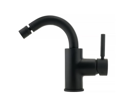 Смеситель Migliore Fortis Black для биде с донным клапаном, черный матовый, 30459