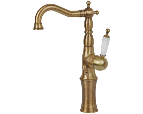 Смеситель Migliore Oxford 19093 для раковины, высокий - бронза