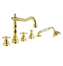 Смеситель Migliore Revival 19507 для ванны/душа - золото