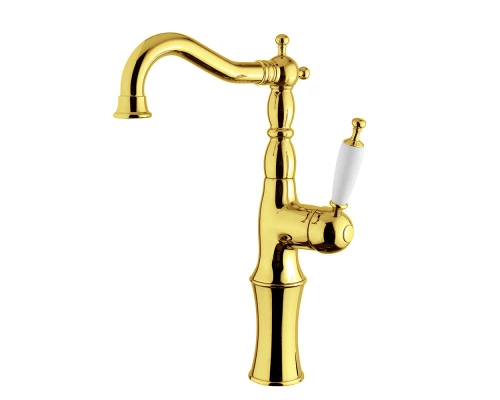 Смеситель Migliore Oxford 19174 для раковины, высокий - золото